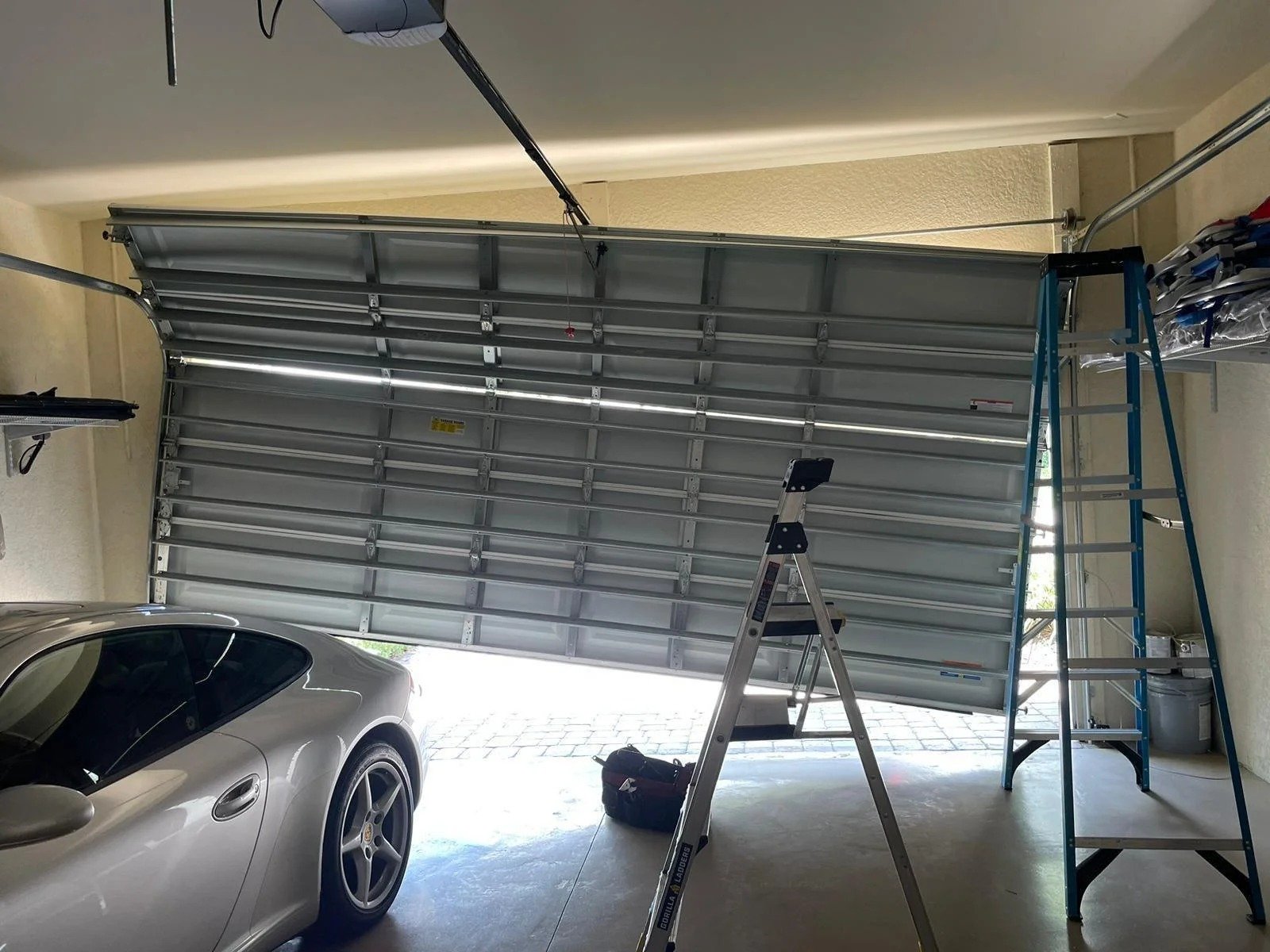 Off track garage door repair Staten Island